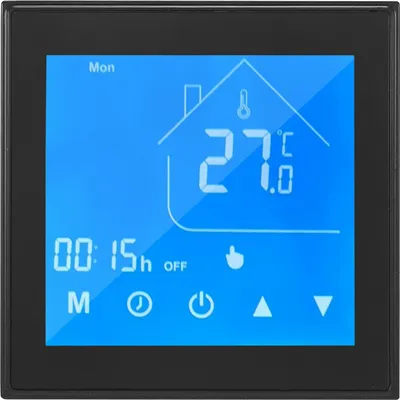 Obrázek produktu pro Termostat Regulátor teploty LCD displej Týdenní programovatelný pro ohřev vody pro domácnost