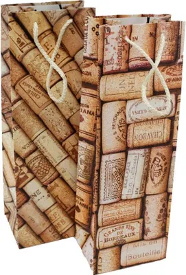 Obrázek produktu pro Home Elements Dárková taška na víno 12 x 36 x 9 cm