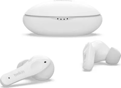 Produktbild von Belkin Soundform Nano​, Kabellos, Anrufe/Musik, Kopfhörer, Weiß