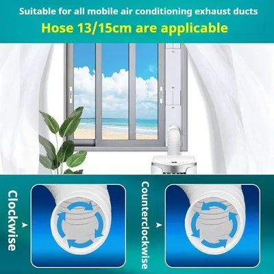 Produktbild von Fensterdichtung für Tragbare Klimaanlagen - Universelle Fensterkit