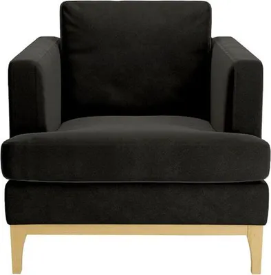 Produktbild von SLF24 - Sessel Scarlett - schwarz - Velluto 20