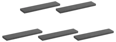 Graphitblöcke rechteckig 100x20x5 mm 5 Stück für Schmelzguss