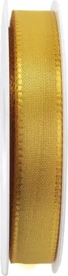 Produktbild von Goldina® 8445015150050 Basic Taftband - 15 mm x 50 m, gold