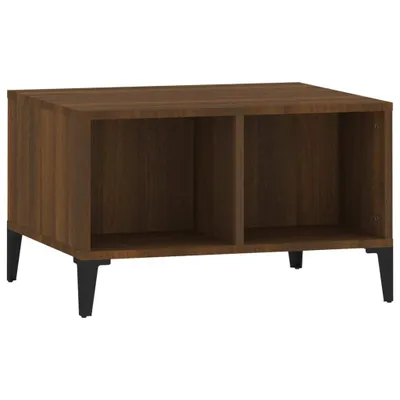 Produktbild von vidaXL Couchtisch Braun Eichen-Optik 60x50x36,5 cm Holzwerkstoff
