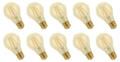 Produktbild von Spectrum LED-Lampe E27 - 2W 240lm 2400K Warmweiß - 10 Stück