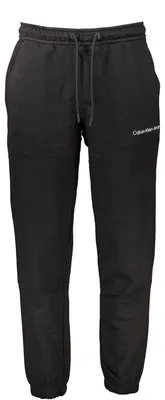 Produktbild von Herren Sporthose Schwarz mit Kordelzug & Taschen aus Baumwolle