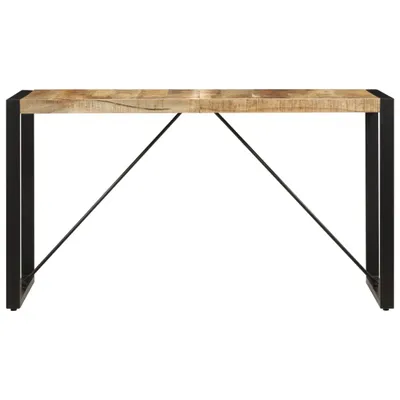Immagine prodotto di Tavolo da Pranzo 140x70x75 cm in Legno Massello di Mango