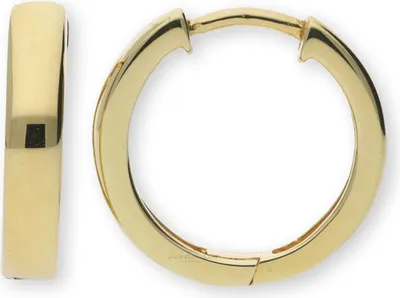 Produktbild von JuwelmaLux Creolen 925 Silber Gold plattiert JL10-06-0470