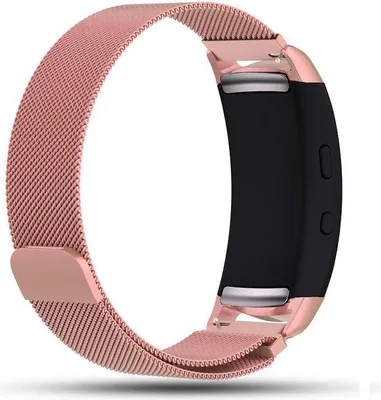 Produktbild von BStrap Milanese Armband für Samsung Gear Fit 2, rose pink