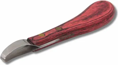 Produktbild von AMKA PRO Schlaufen Hufmesser Klauenmesser Rinnmesser Kohlenstoffstahl Schlaufenhufmesser ergonomischer Griff