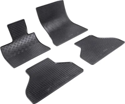 Produktbild von RIGUM Fußmatten Set Gummi für BMW X5 (E70) Vorne+Hinten