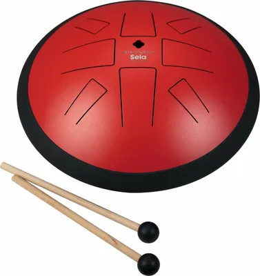Produktbild von Sela SE 374 Melody Tongue Drum 10“ C Pygmy Red