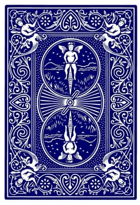 Productafbeelding van Bicycle strippers dek Blauw - US playing card company - Pokerkarten zaubertrick