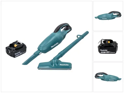 Produktbild von Makita DCL 180 M1 Akku Staubsauger 18 V Grün + 1x Akku 4,0 Ah - ohne Ladegerät