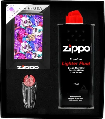 Produktbild von Zippo Feuerzeug Psychedelic Mushroom Design Geschenkset Nr. 1