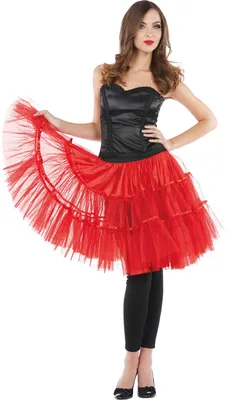 Produktbild von Rubies Kostüm Petticoat rot