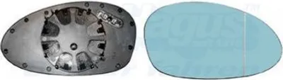 Produktbild von Van Wezel Außenspiegelglas rechts beheizbar blau für BMW