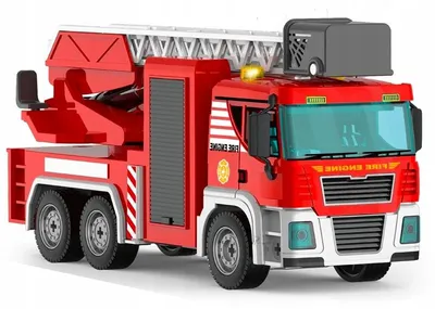 Produktbild von Dromader Feuerwehrauto mit Liftsystem Konstruktionsspielzeug