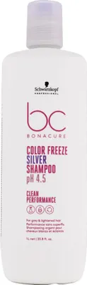 Image de Schwarzkopf BC Bonacure Color Freeze Silver Shampoo pH 4.5 1000ml