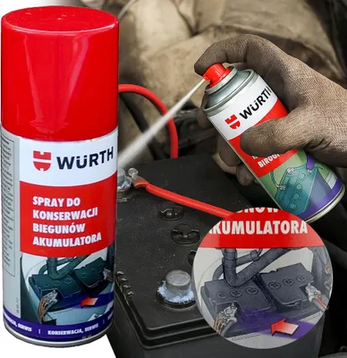 Productafbeelding van Würth reinigingsspray voor accupolen