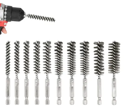 Produktbild von Omgoods – Drahtbürsten-Set für Bohrmaschinen (10 Stück)