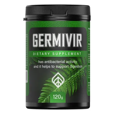 A product shot of a dietary supplement container.