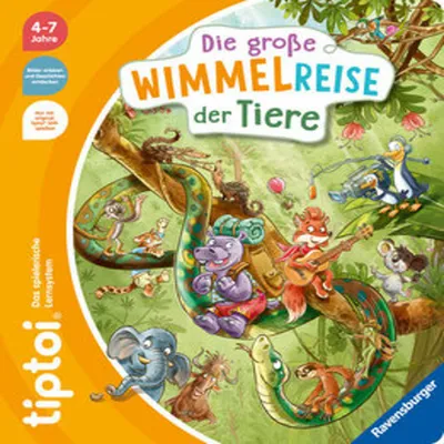 Immagine prodotto di Ravensburger tiptoi® Il grande viaggio degli animali a oggetti nascosti 49259