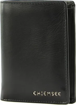 Produktbild von CHIEMSEE Leder Geldbörse Leather Wallet Black schwarz