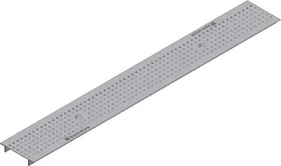 Produktbild von Hauraton Faserfix/Recyfix Standard 100 Klemm Lochrost 1000 mm x 136 mm x 22 mm