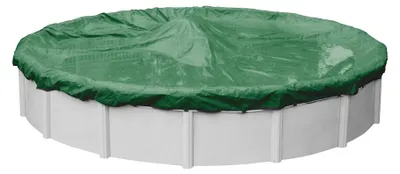 Produktbild von Poolabdeckung, Winterabdeckung, rund - Durchmesser 579 cm - Polyethylen - Für oberirdische Pools