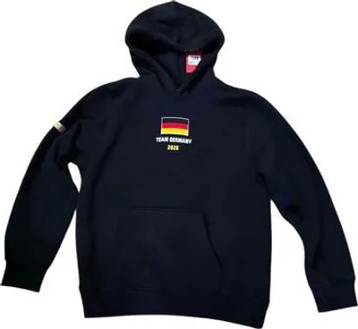 Produktbild von CCM Flag Hoodie Germany Senior, Größe:S, Farbe:schwarz