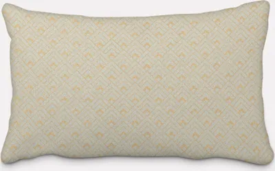 Produktbild von SCHÖNER LEBEN. Kissenhülle Art Deco Metallic Rauten mint gold Größe 30x50cm (HxB) 30x50cm (HxB) Größe