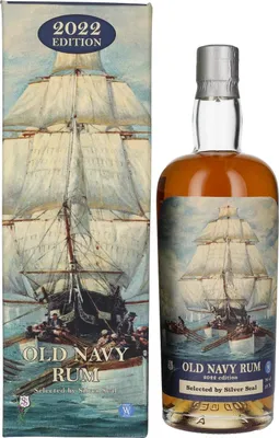 Produktbild von Silver Seal Old Navy Rum Edition 2022 57% Vol. 0,7l in Geschenkbox