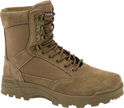 Anfibi militari tattici neri con cerniera YKK MIL-TEC - Military World