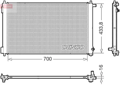 Immagine prodotto di DENSO DRM50154 Radiatore ad acqua per motore per LEXUS NX (ZGZ1, AGZ1, AYZ1)