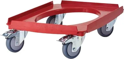 Image de Socle roulant Cambro pour conteneurs de transport CamGo à chargement frontal et par le haut GN 1/1