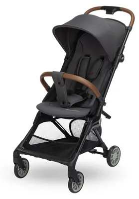 Produktbild von Bebeconfort Zephir, kompakter Baby Kinderwagen, 0–4 Jahre (bis zu 22 kg), leichter Reise Buggy (4,5 kg), in Kabinengröße, Mineral Graphite