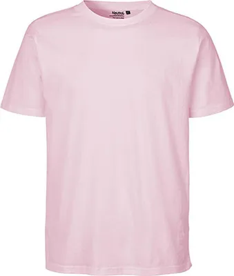 Produktbild von Neutral O60002 | Herren Regular T-Shirt - Farbe: Light Pink - Größe: 3XL