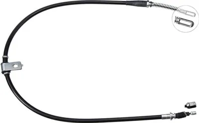 Productafbeelding van Handrem met kabel, 1.080 mm, schijfrem met ABS, geschikt voor onder andere de NISSAN CABSTAR
