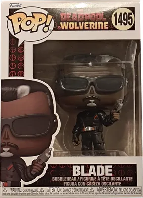 Zdjęcie produktu dla Funko Pop! Deadpool Wolverine Blade Figurka winylowa, figurka kolekcjonerska, figurka filmowa, figurka postaci, nr 1495