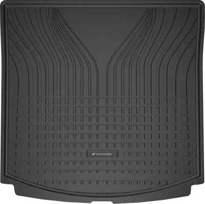 Produktbild von WALSER Premium Kofferraumwanne für VW Touran (1T3) 05/2010-05/2015, 100% passgenaue Kofferraum Schutzmatte - EU, robuste Antirutschmatte Auto, Antirutschmatte Kofferraum