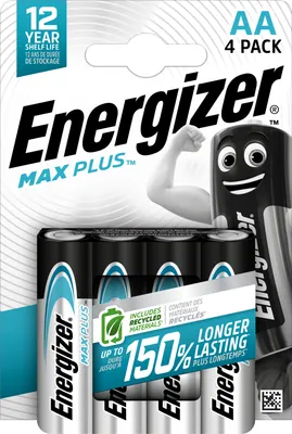 Produktbild von Energizer Batterie Max Plus E303321800 AA LR6 4St.