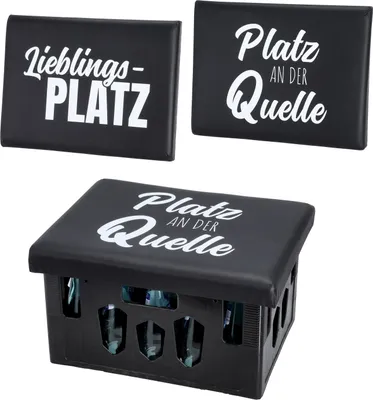 Produktbild von Bierkastensitz Platz an der Quelle Getränkekiste Gartenhocker