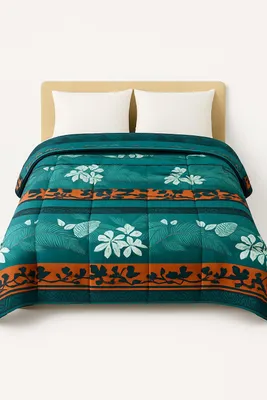 Image de Couette Légère Imprimée Végétal - 1 ou 2 Personnes 200 x 200 - 20893