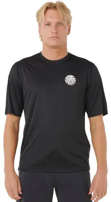 Image de Rashguard Rip Curl pour homme ICONS OF SURFLITE UPF S/S, taille : L, couleurs : noir