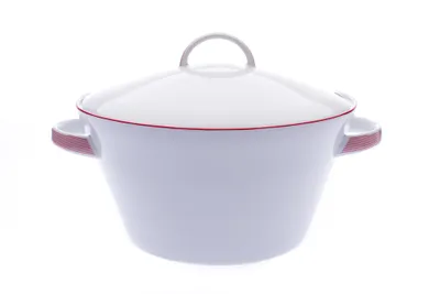Produktbild von Thun 1794 Tom, Suppenschüssel, 3 l, rote Linie, Porzellan Thun