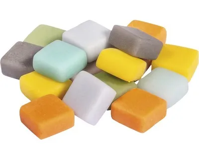 Produktbild von Mosaiksteine Mischung Silky Glas 1x1 cm 250 Stk matt bunt