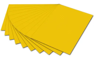 Produktbild von Folia 6115 Fotokarton - 50 x 70 cm, goldgelb