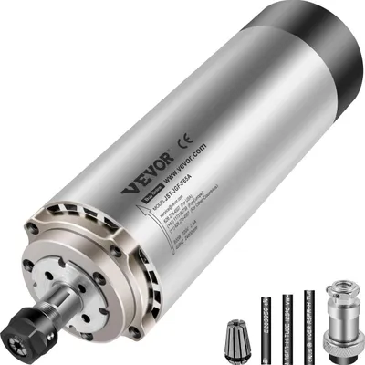 Produktbild von Hochgeschwindigkeits-Luftkühlungs-Spindelmotor mit 0,8 kW für Gravur, Fräsen und Schleifen