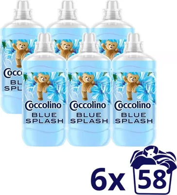 Obrázek produktu pro COCCOLINO Modrý osvěžovač do toalety, 6 kusů, objem 1,450 l